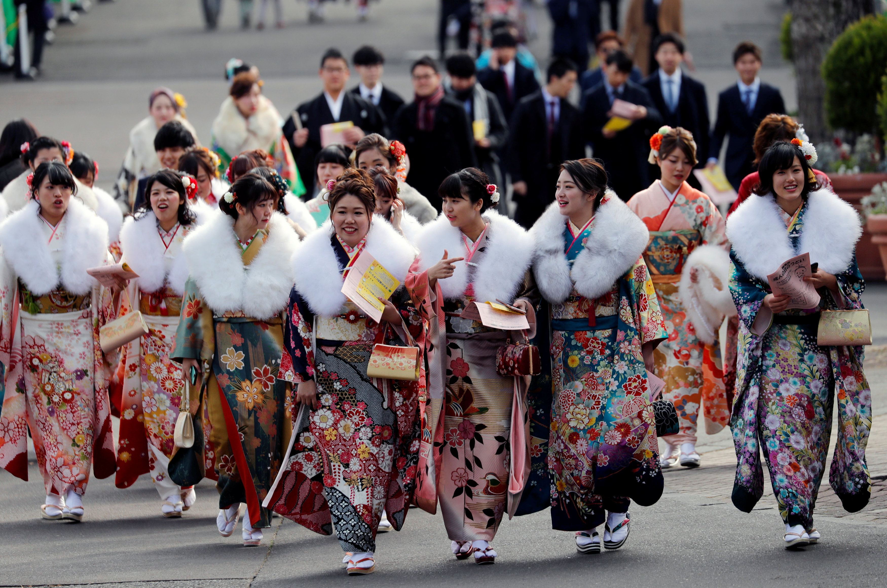 Japonya’da 'Ergenler Günü' kutlandı