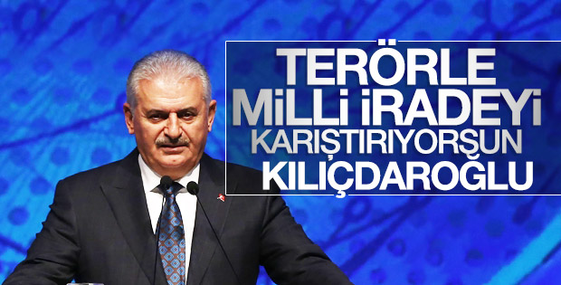 Başbakan Yıldırım'dan Kılıçdaroğlu'na HDP yanıtı
