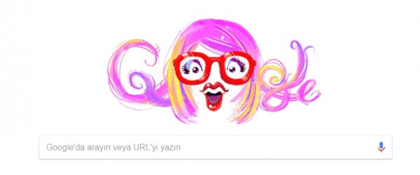 Google'dan, Aysel Gürel doodle'ı