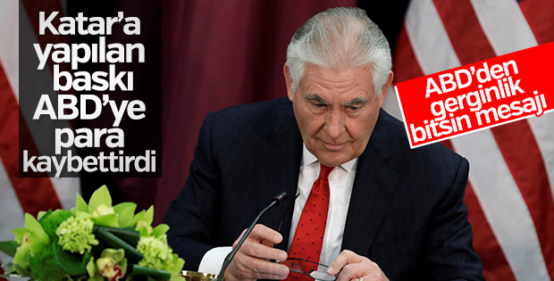 ABD: Katar ve Körfez ülkeleri arasındaki gerginlik bitmeli