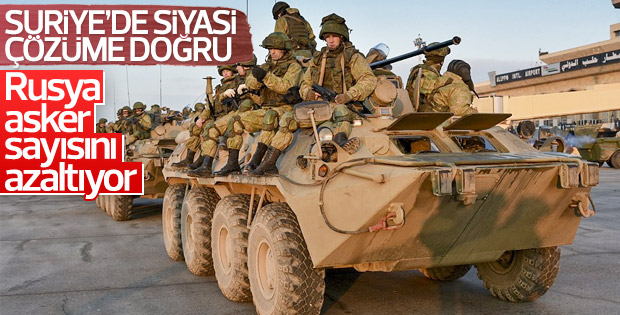 Rusya Suriye'den çekilmeye başladı