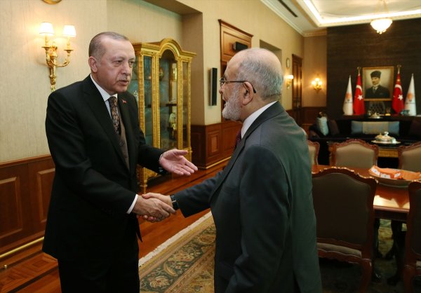 Erdoğan Karamollaoğlu ile görüştü
