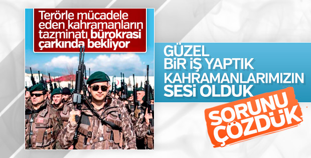 Polis ve jandarmanın operasyon tazminatları yatacak