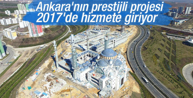 Ankara Kuzeykent Camisi 2017'de hizmete açılacak