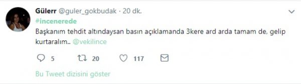 15 saat sonra ortaya çıkan İnce, seçmenine şizofren dedi