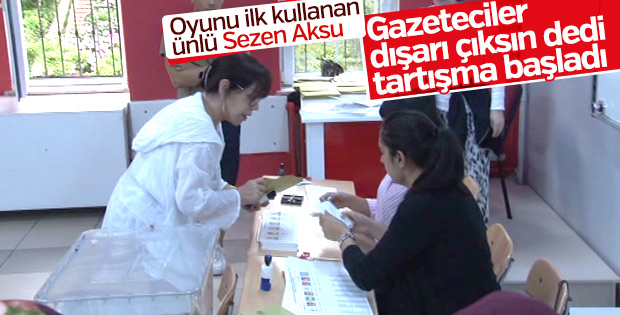 Sezen Aksu oyunu erkenden kullandı