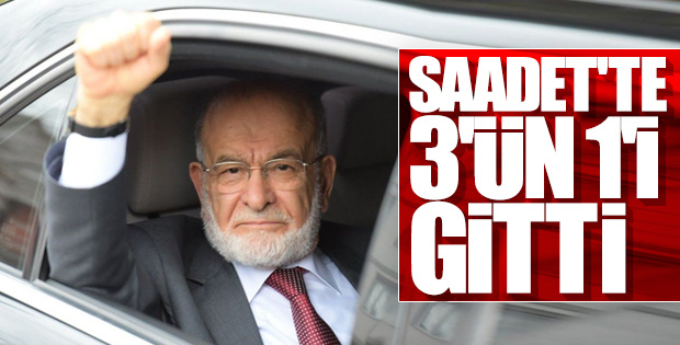 Saadet Partisi'nin vekil sayısı 2'ye düştü