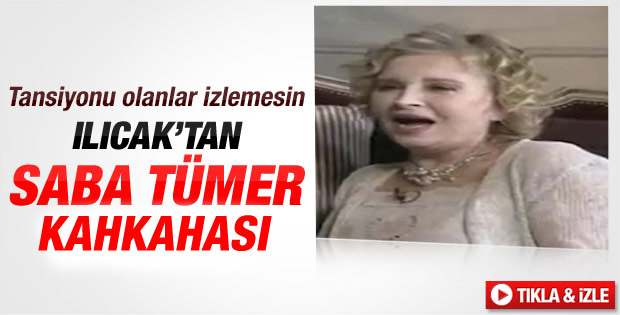 Saba Tümer'den Nazlı Ilıcak'a kahkaha dersi - İZLE