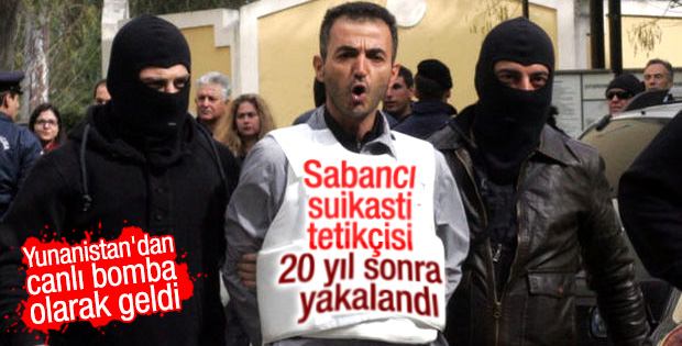 Sabancı suikasti zanlısı Aydın'da yakalandı