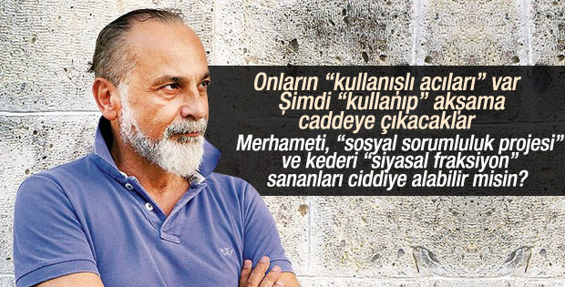 Haşmet Babaoğlu acıları siyasi malzeme yapanları deşifre etti