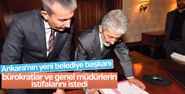 Ankara'nın yeni belediye başkanı hızlı başladı