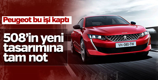 Peugeot'dan göz kamaştıran tasarımıyla yeni 508