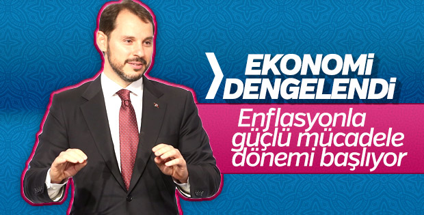 Berat Albayrak: Ekonomide dengelenme süreci başladı