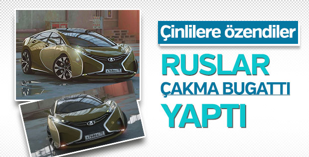 Ruslar çakma Bugatti yaptı