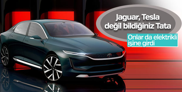 Hindistanlı Tata da elektrikli lüks otomobil üretti