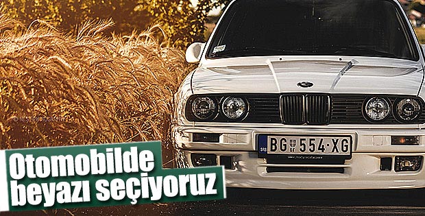 Otomobilde en çok beyazı tercih ediyoruz