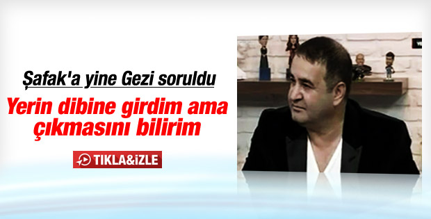 Şafak Sezer'den Gezi Parkı açıklaması: Yerin dibine girdim