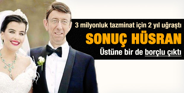 Şahnaz Çakıralp 50 bin TL ödeyerek boşandı