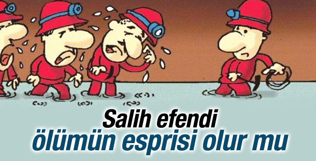 Salih Memecan'dan tepki çeken madenci karikatürü