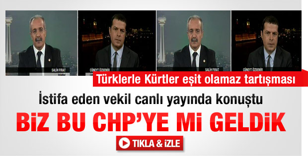 Salih Fırat'tan canlı yayında istifa açıklaması - Video