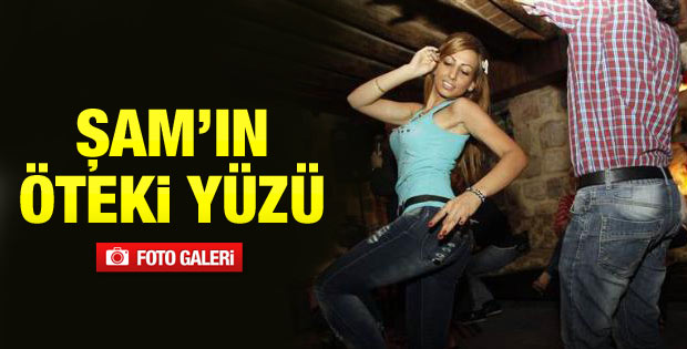 Şam'da gece hayatı devam ediyor