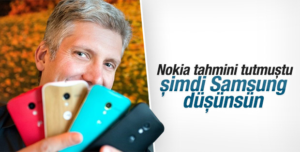 Motorola'nın Samsung kehaneti