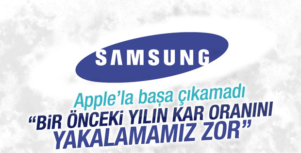 Samsung’un karı azaldı