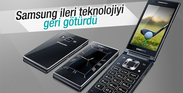 Samsung çift ekranlı kapaklı telefonunu tanıttı
