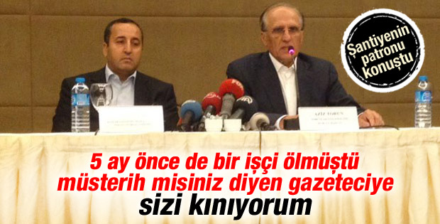 Mecidiyeköy'deki şantiyenin patronu konuştu İZLE