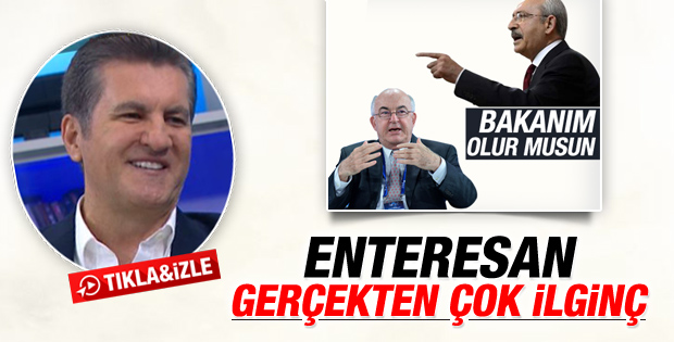 Mustafa Sarıgül'den Kemal Derviş yorumu: Çok ilginç