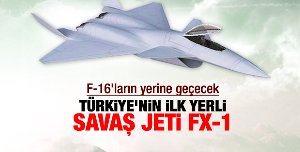 İşte ilk milli savaş uçağı FX-1