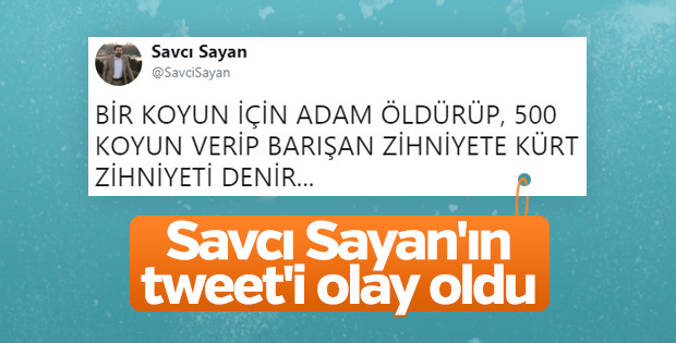 Savcı Sayan'ın Kürt tweet'i tartışılıyor