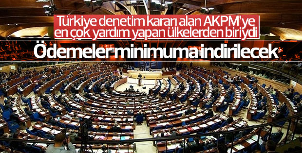 Çavuşoğlu: AKPM'ye ödeme minimum indirilecek