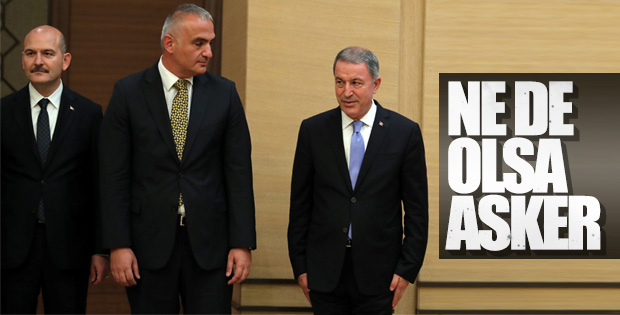 Akar kabinenin açıklanması sırasında hazır ola geçti