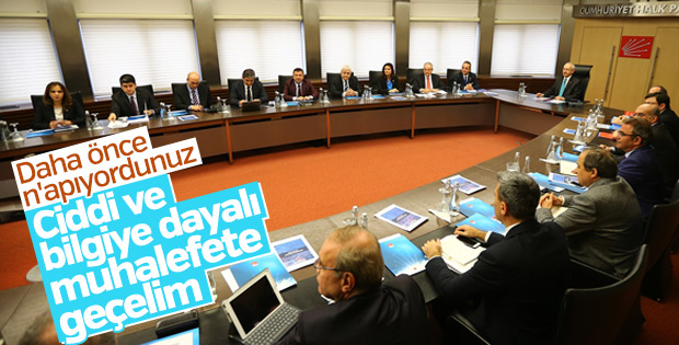 Kılıçdaroğlu yeni sistemde ciddi bir muhalefet istiyor