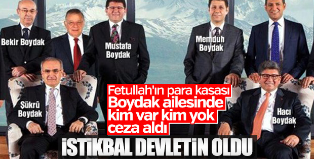 Boydak Holding davası sonuçlandı