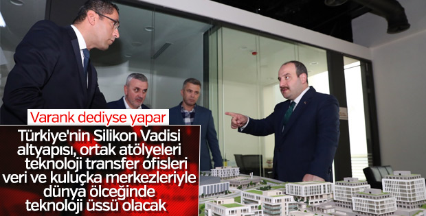 Bakan Varank'tan Bilişim Vadisi'ne ziyaret