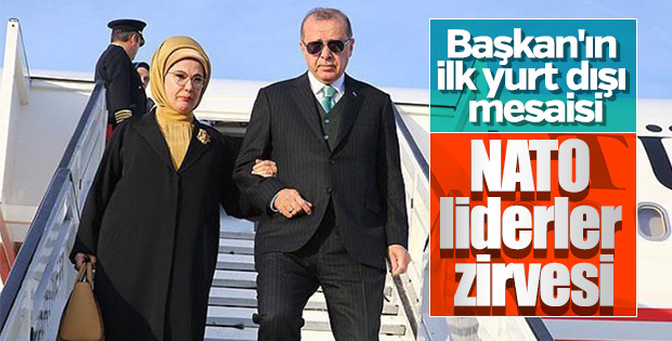 Erdoğan yeni dönem mesaisine NATO ile başlayacak