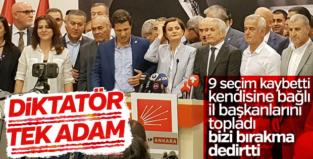 CHP İl Başkanları: İmza süreci partimize zarar veriyor