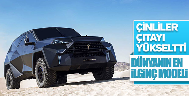 Dünyanın en ilginç SUV modeli: Karlmann King