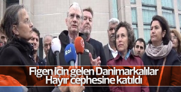 Danimarkalı vekilden Yüksekdağ'a destek