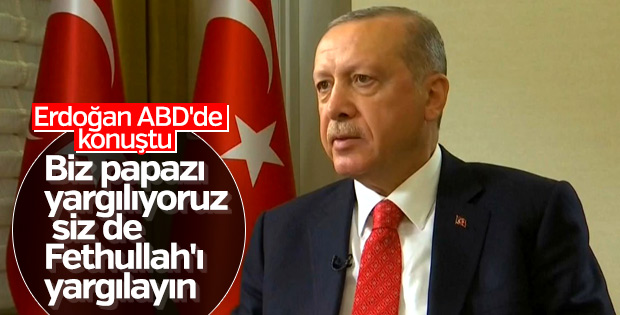 Erdoğan: Brunson kararını yargı verecek
