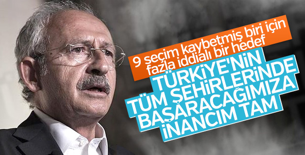 Kılıçdaroğlu yerel seçimlerde hedeflediği 9 ili açıkladı