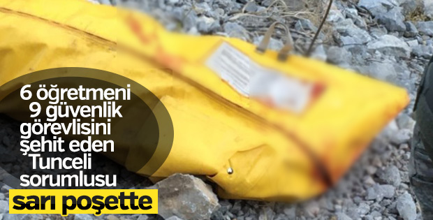 Tunceli'de kırmızı kategorideki terörist öldürüldü