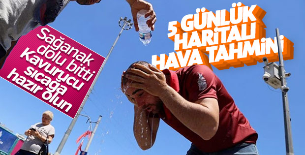 Meteorolojiden yüksek sıcaklık uyarısı