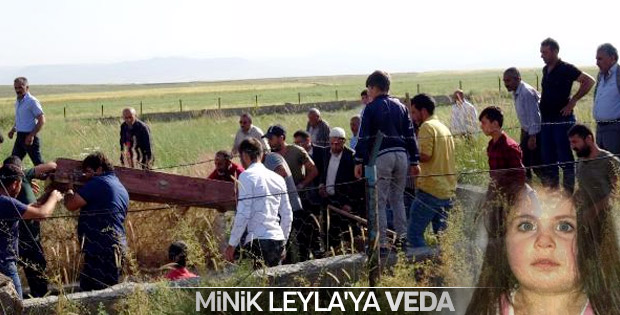 Leyla'nın cenaze töreni gerçekleştirildi