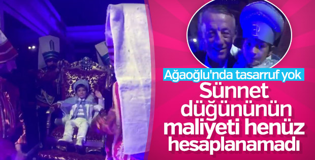 Ali Ağaoğlu'nun oğlu sünnet oldu