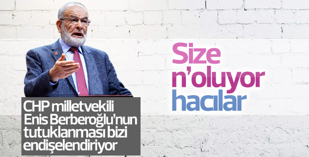 Karamollaoğlu CHP'li vekil için endişeli