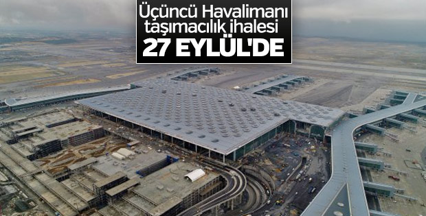 Yeni Havalimanı taşımacılık ihalesinin bedeli açıklandı