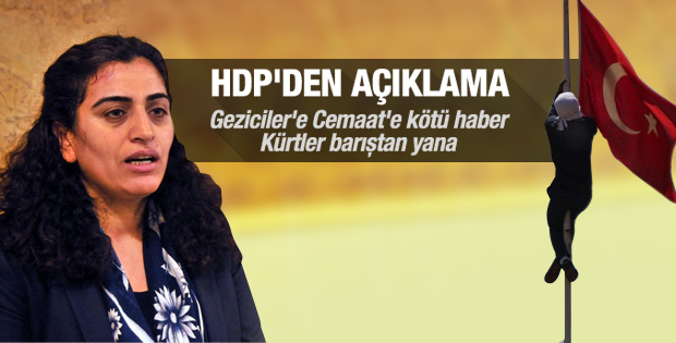 Sebahat Tuncel: Bayrağın indirilmesini tasvip etmiyoruz